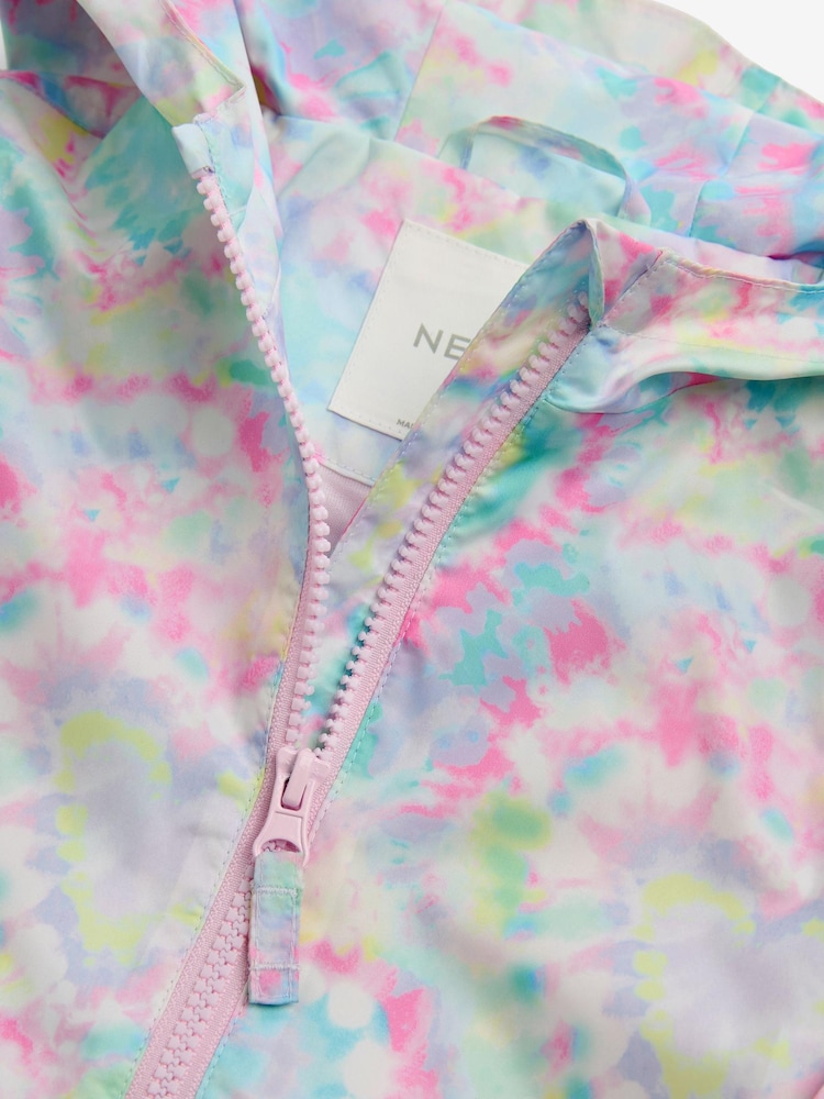 Cœur pastel - Résistant à la douche Imprimé Cagoule (3mths-7yrs) - Image 9 of 11