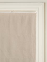 Natural Ready Made Roman Blind Blackout Linen Look - Image 4 of 8