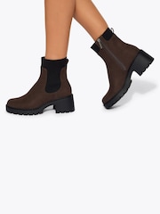 Qəhvəyi - KG Kurt Geiger Tess çəkmələri - 5şəkildən 2 şəkil