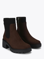 Qəhvəyi - KG Kurt Geiger Tess çəkmələri - 5şəkildən 5 şəkil