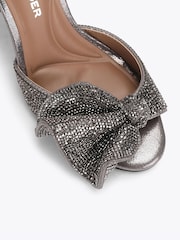KG Kurt Geiger Grey Allegra Sandals - Image 4 of 5