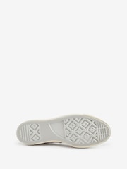 Converse Silver Chuck Taylor All Stars Lift Trainers - Image 9 of 11