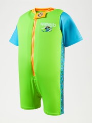 Speedo Green Kids Character Printed Float Suit - Image 6 of 9