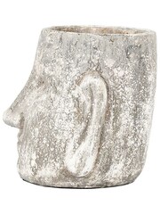 Gallery Home White Cabazon Antique Head Planter Pot Small - Image 3 of 9