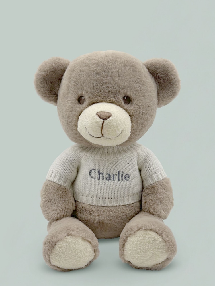 Babyblooms Personalised White Frankie Bear - Image 2 of 4
