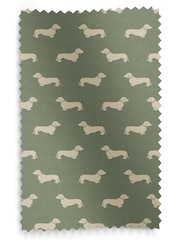 Emily Bond Fern Green 100% Cotton Peggy Made to Measure Roman Blinds - Image 6 of 6