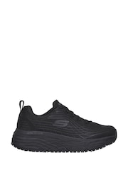 Skechers Black Womens Elite Slip Resistant Arch Fit Trainers - Image 1 of 6