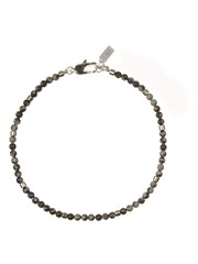 Orelia & Joe Grey Semi-P Beaded Chain Bracelet - Image 1 of 1