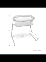 Halo Heather Weave BassiNest Flex Sleeper Crib - Image 14 of 14