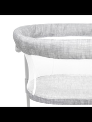 Halo Heather Weave BassiNest Flex Sleeper Crib - Image 8 of 14
