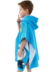 Character Blue Octonauts 100% Cotton Poncho - Image 3 of 8