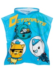 Character Blue Octonauts 100% Cotton Poncho - Image 4 of 8