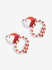 JoJo Maman Bébé Fox Wrist Soft Rattles - Image 2 of 3
