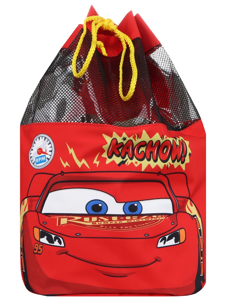 Character Red Disney Cars Swim Bag - Image 1 of 4