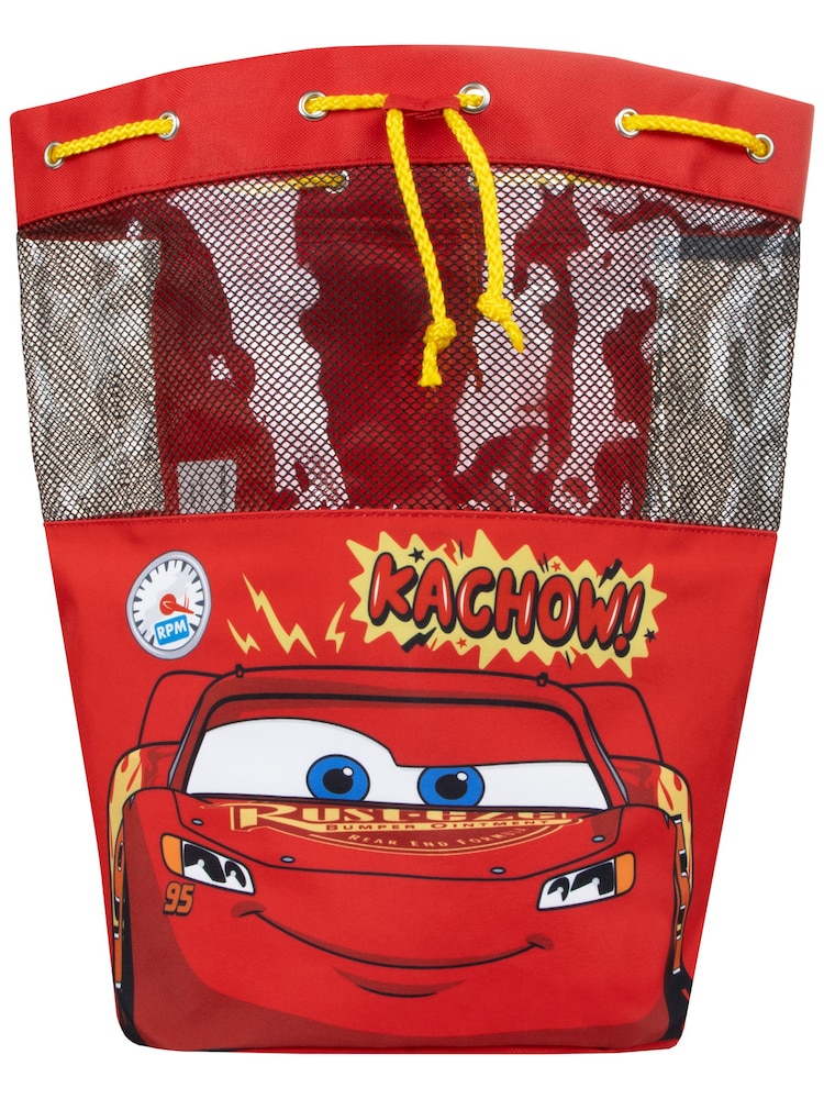 Character Red Disney Cars Swim Bag - Image 4 of 4