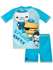 Character Blue Spiderman Top and Short Set - Image 1 of 10