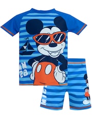 Character Blue Mickey Mouse Swim Set - Image 2 of 13