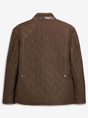 Barbour® Olive Green Powell Quilted Jacket - Image 6 of 13