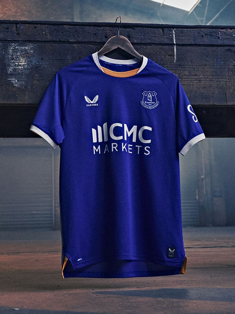 Castore Blue Everton Home 26/27 Short Sleeve Football Shirt - Image 1 of 7