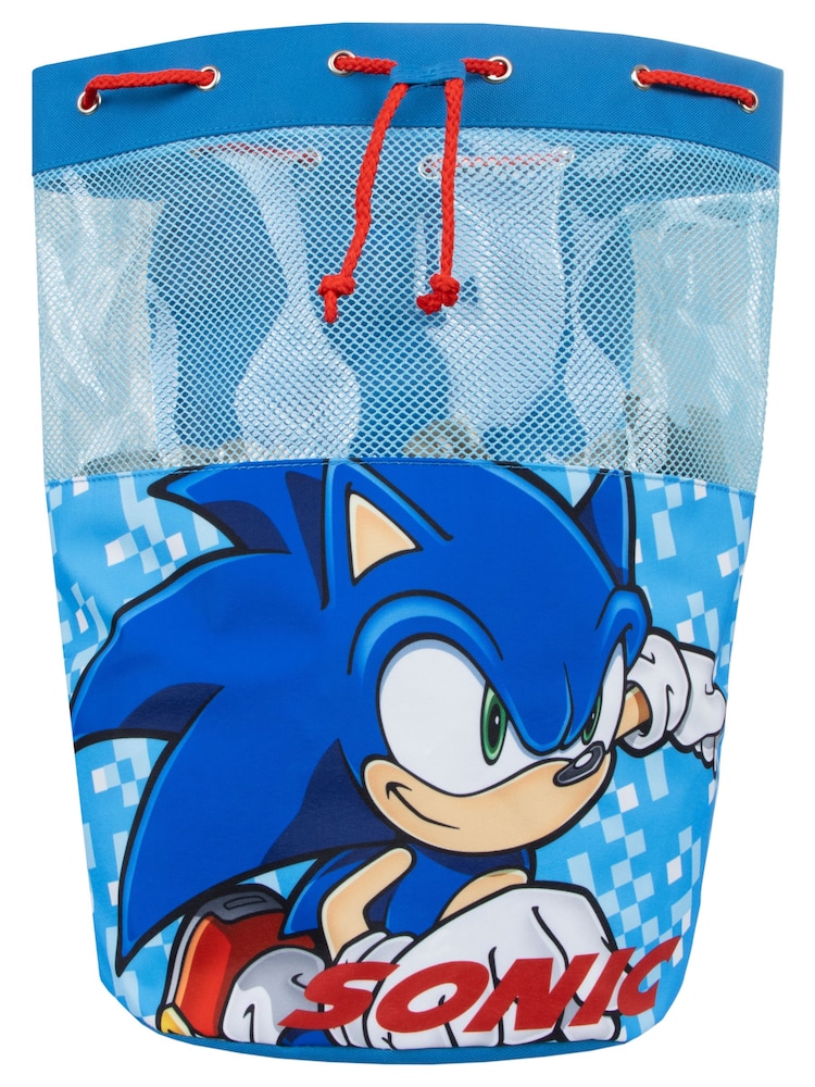 Character Blue Sonic Swim Bag - Image 2 of 4