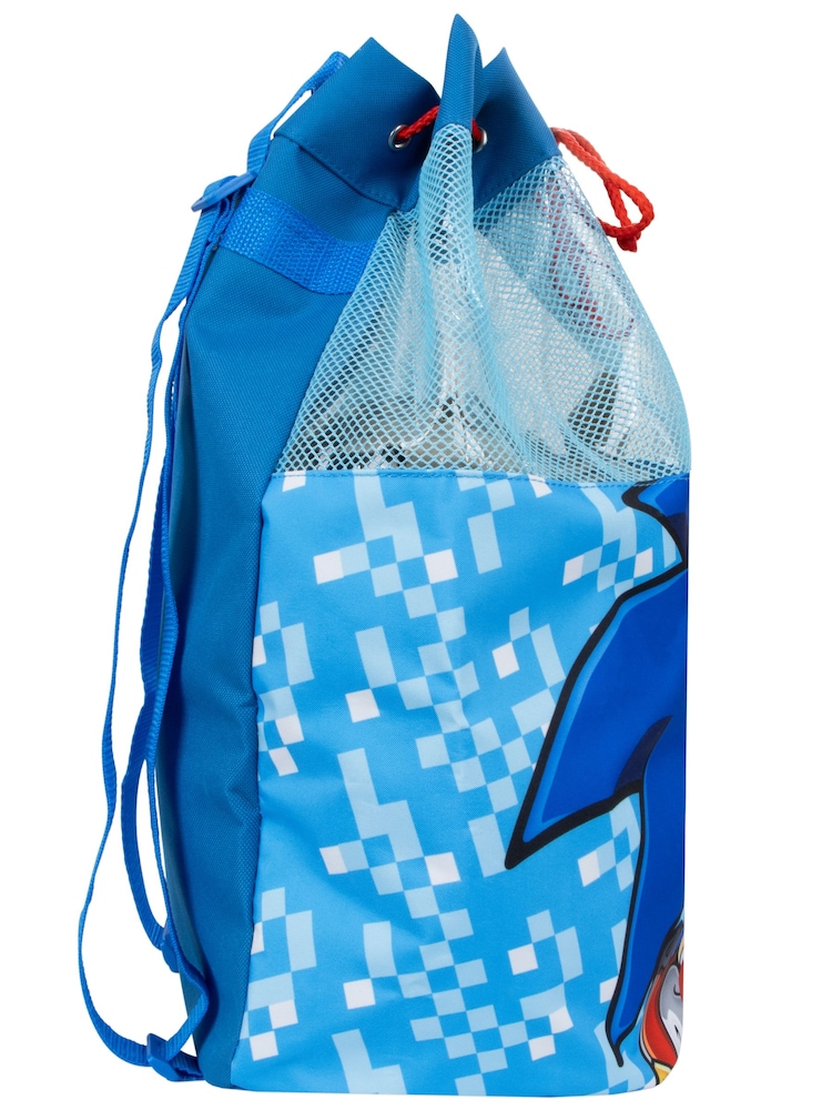 Character Blue Sonic Swim Bag - Image 3 of 4