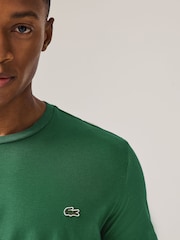 Grün - Lacoste – Luxury Pima – T-Shirt aus 100 % Baumwolle - Bild 3 von 4