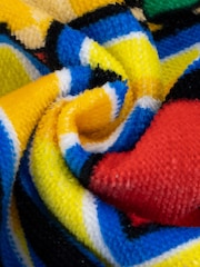 Character Blue Sonic 100% Cotton Poncho - Image 6 of 9