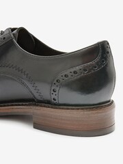 Schwarz - Forever Comfort® Schnürschuhe aus Leder im Budapester-Stil - Bild 4 von 4