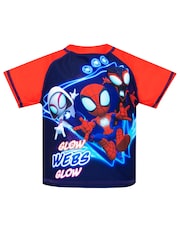 Character Red Spiderman Top and Swim Set - Image 2 of 5