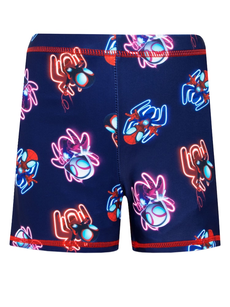 Character Red Spiderman Top and Swim Set - Image 5 of 5