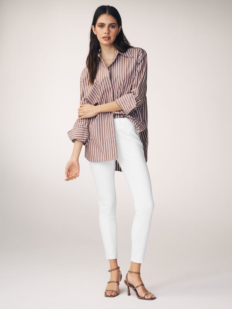 Blanc - Leggings Jersey Denim - Image 1 of 3