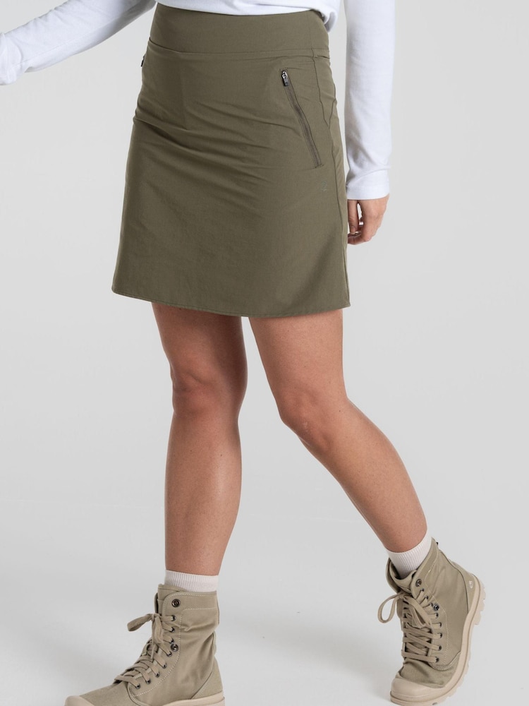 Craghoppers Green Nosilife Pro Skort - Image 2 of 7