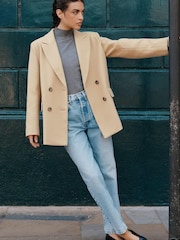 Albaray Cream DB Plain Blazer - Image 3 of 7