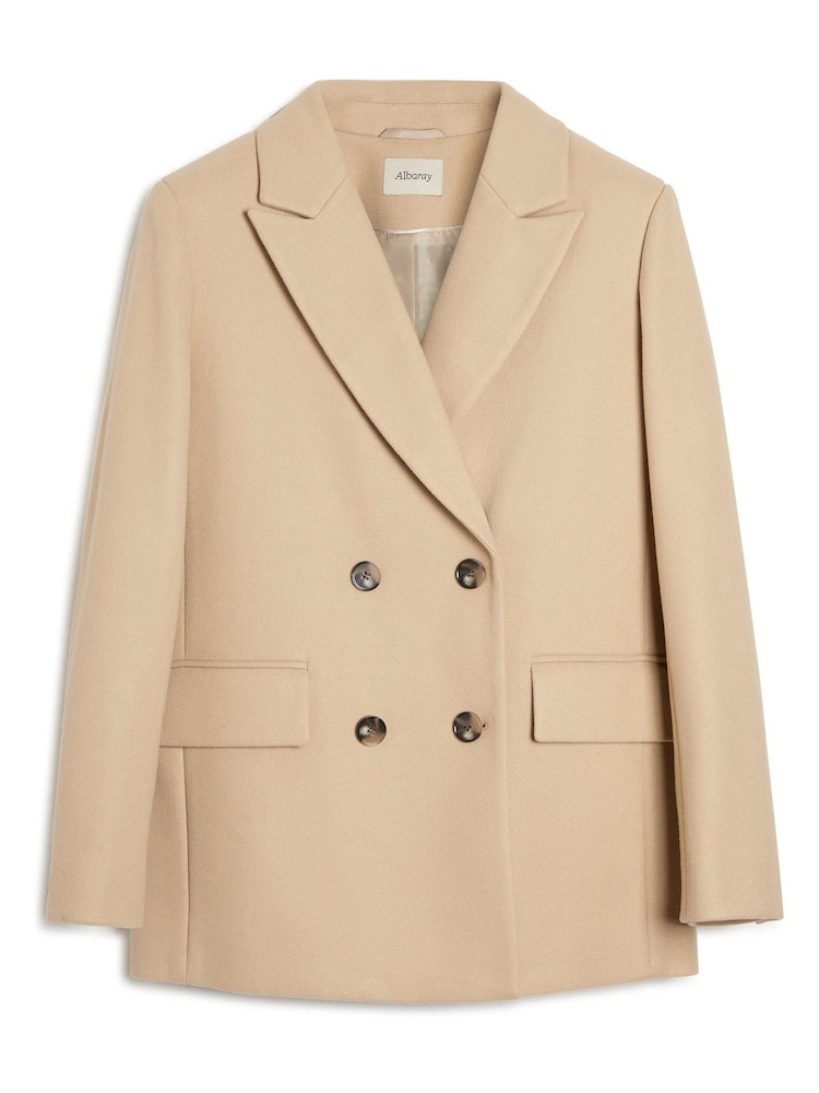 Albaray Cream DB Plain Blazer - Image 7 of 7