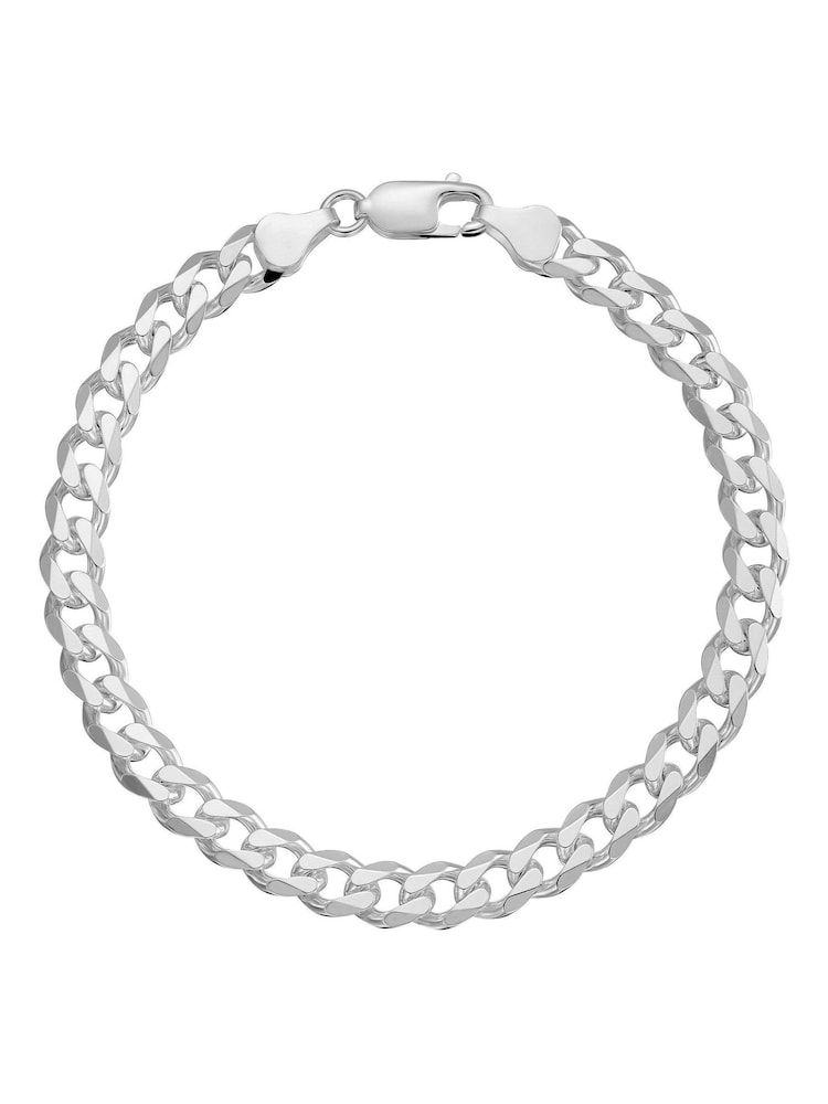 Beaverbrooks Sterling Silver Curb Bracelet - Image 2 of 5