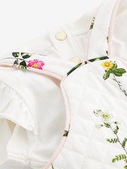 Baker by Ted Baker Floral Quilted Pinafore and T-Shirt Set - Image 10 of 10