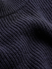Boden Blue Tie-Side Knitted Tabard Jumper - Image 7 of 7
