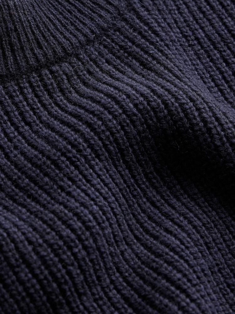 Boden Blue Tie-Side Knitted Tabard Jumper - Image 7 of 7