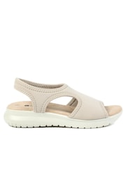 Pavers Cream Stretch Comfort Sandals - Image 1 of 5