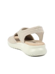 Pavers Cream Stretch Comfort Sandals - Image 3 of 5