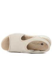 Pavers Cream Stretch Comfort Sandals - Image 4 of 5