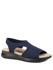 Pavers Blue Stretch Comfort Sandals - Image 1 of 5