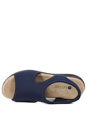 Pavers Blue Stretch Comfort Sandals - Image 4 of 5