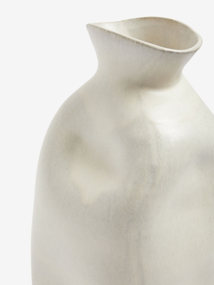 Natural Large Dimpled Ceramic Vase - Image 4 of 4