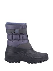 Cotswolds Grey Chase Touch Fastening and Zip up Winter Boots - Image 1 of 4