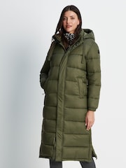 Tog 24 Green Cautley Long Padded Jacket - Image 3 of 9