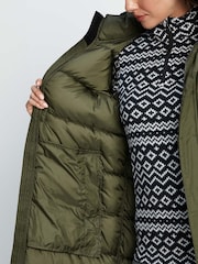 Tog 24 Green Cautley Long Padded Jacket - Image 7 of 9