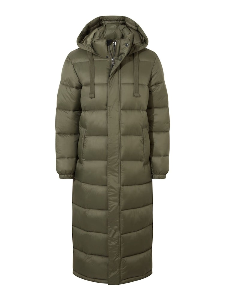 Tog 24 Green Cautley Long Padded Jacket - Image 9 of 9