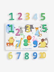 JoJo Maman Bébé White Number Puzzle - Image 3 of 4