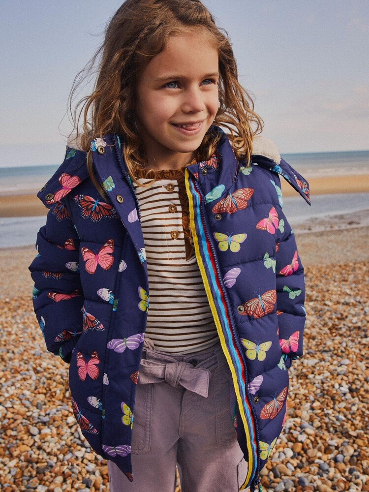 Bleu - Boden 2 en 1 Manteau rembourré et veste - Image 5 of 5
